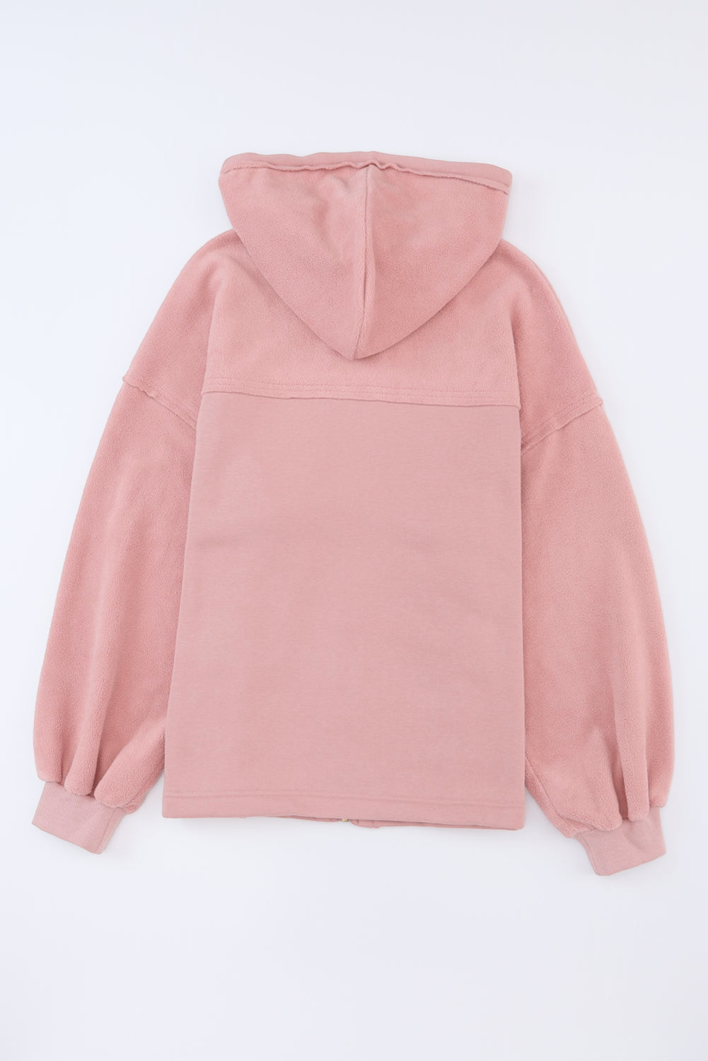 Pink Flap Pocket Zip Up Jacket