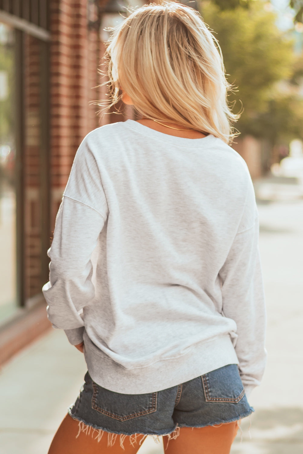Blue Vintage Washed ‘GAME DAY’ Sweatshirt