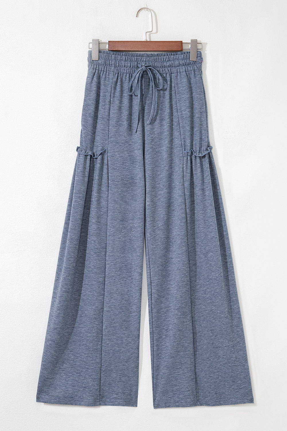 Frilled Wide Leg Pants