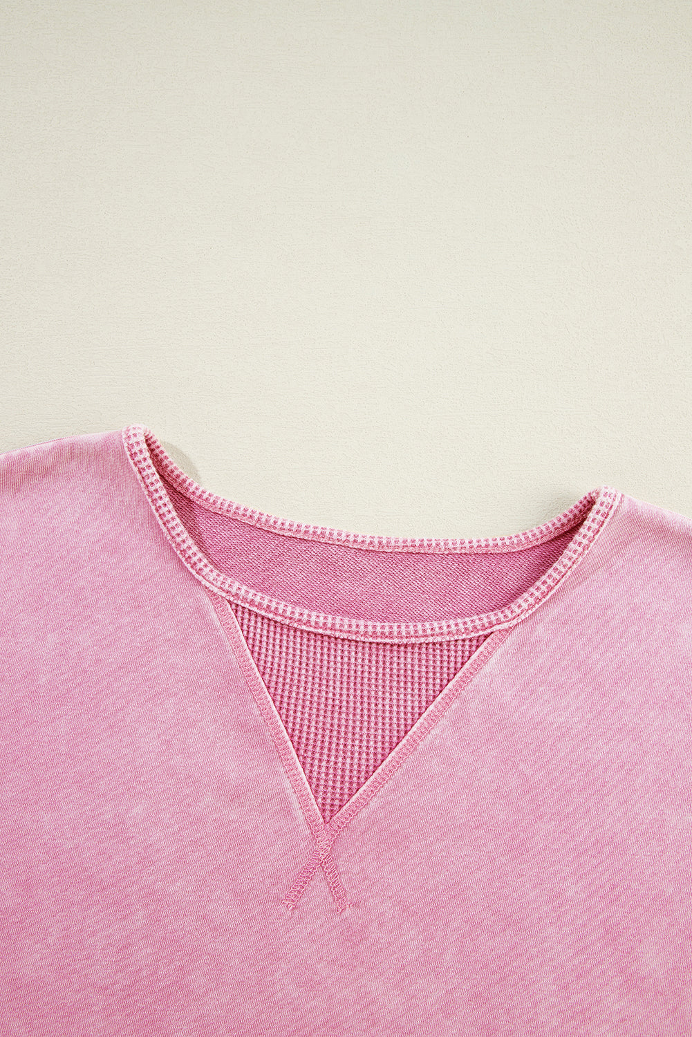 Pink Mineral Wash Sweatshirt