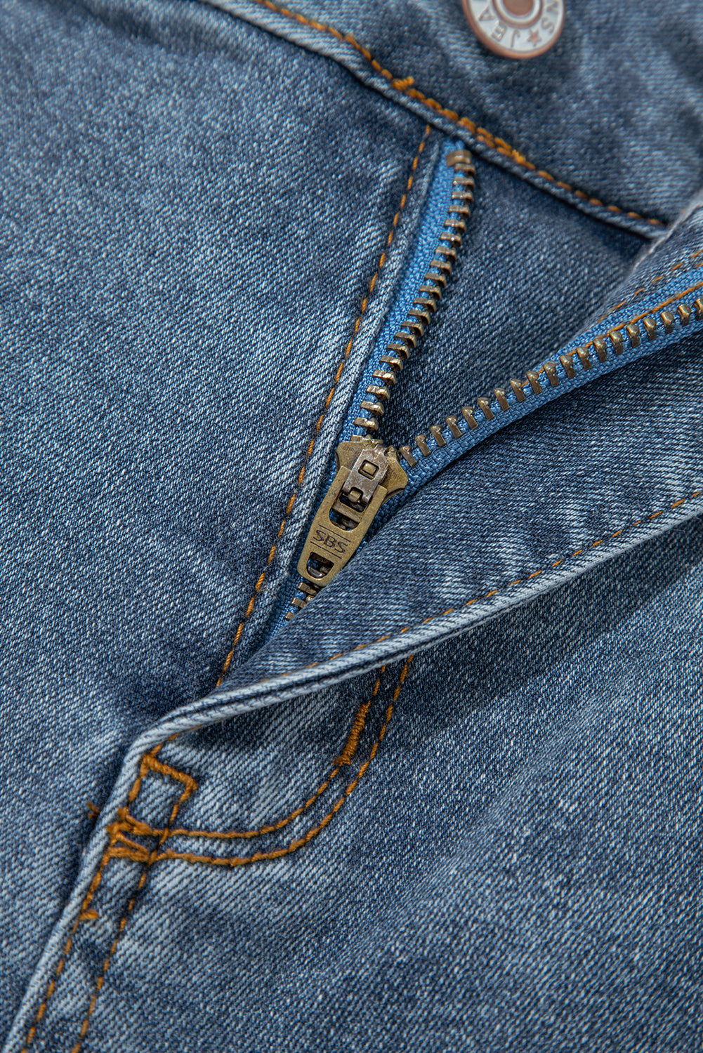 ‘Jessica’ High Waist Piping Trim Bootcut Jeans