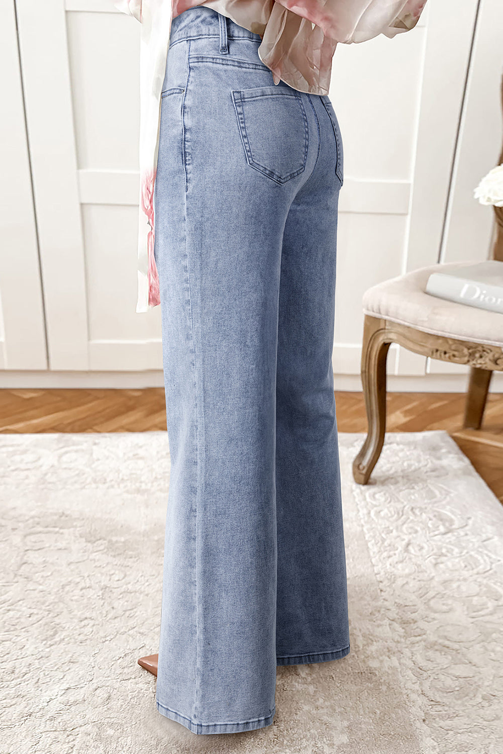 ‘Lyndsey’ High Waist Bell Bottom Jeans