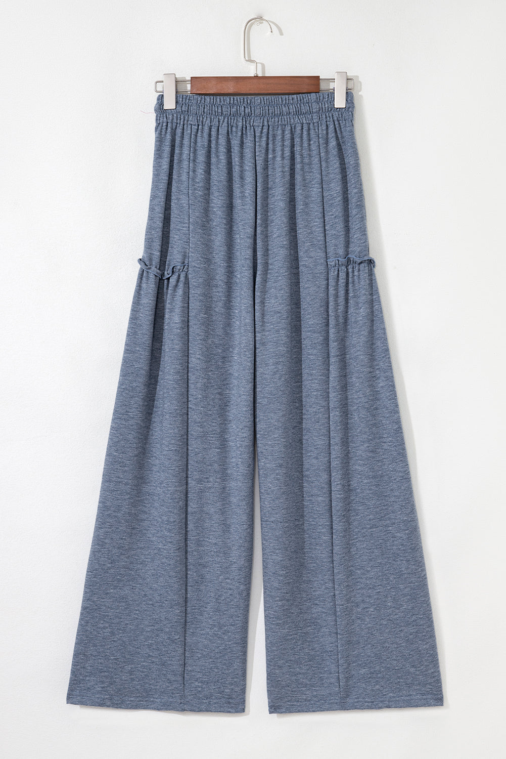 Frilled Wide Leg Pants