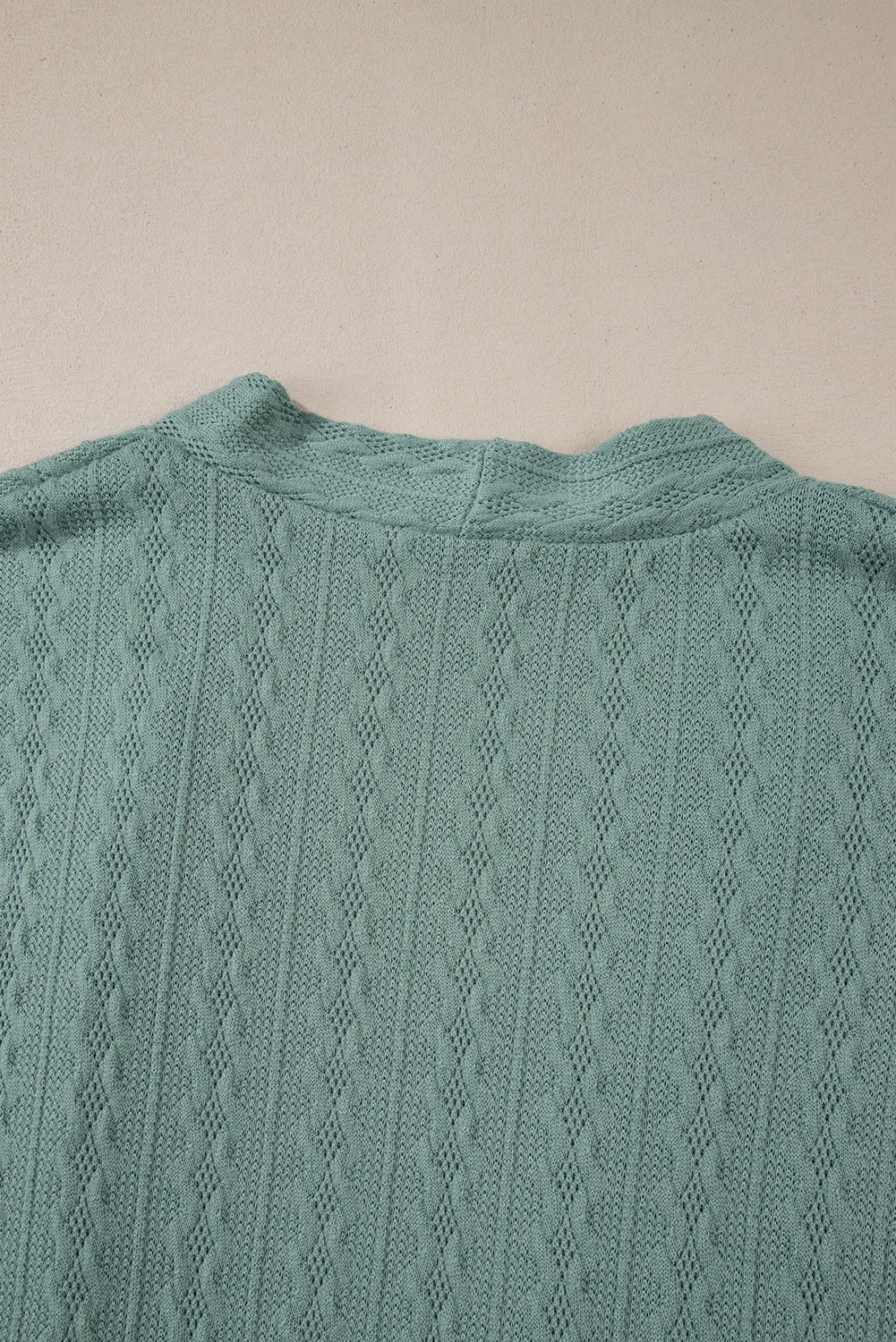 Canton Textured Knit Open Front Cardigan