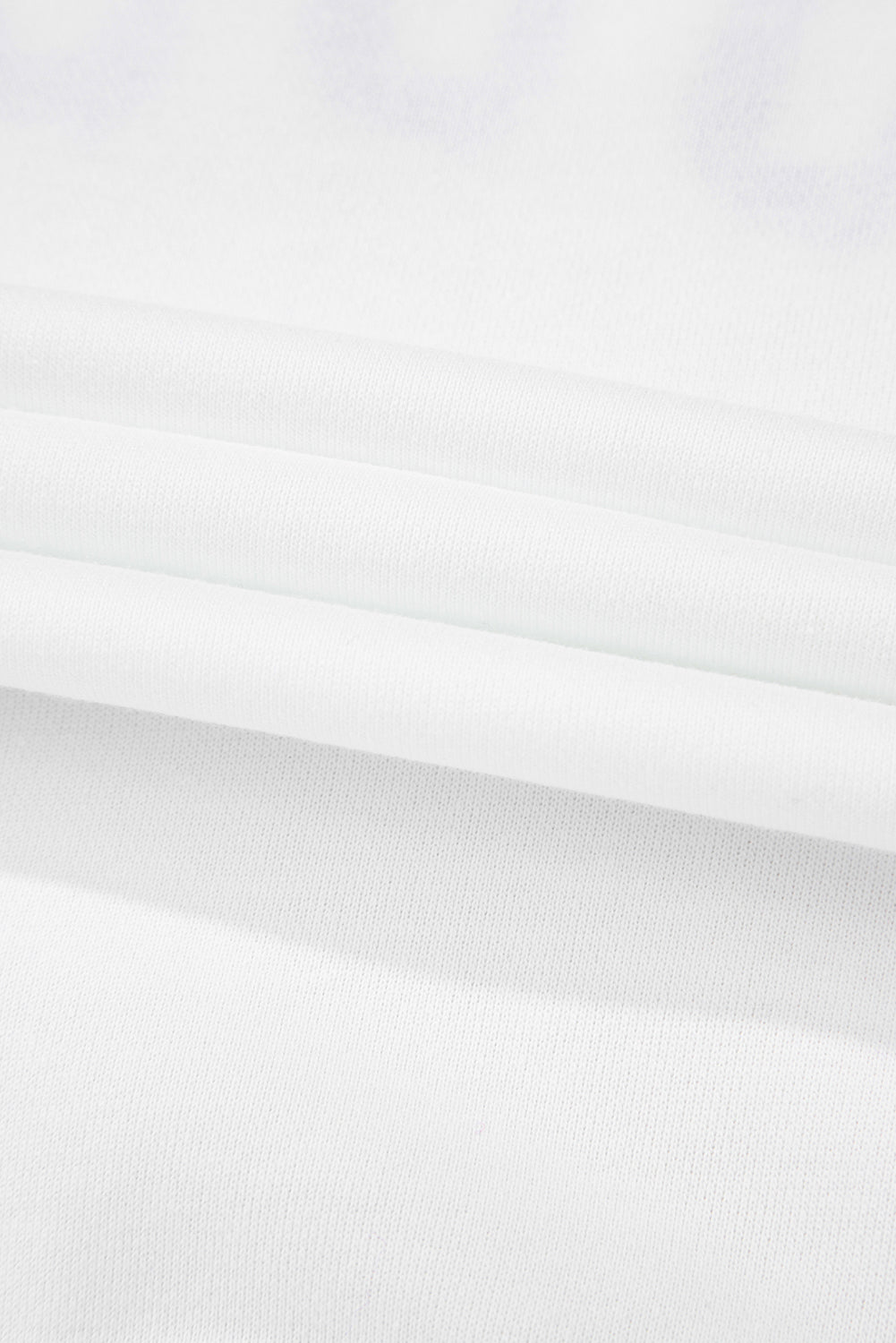 White 'TOUCH DOWN' Football  Pullover Sweatshirt