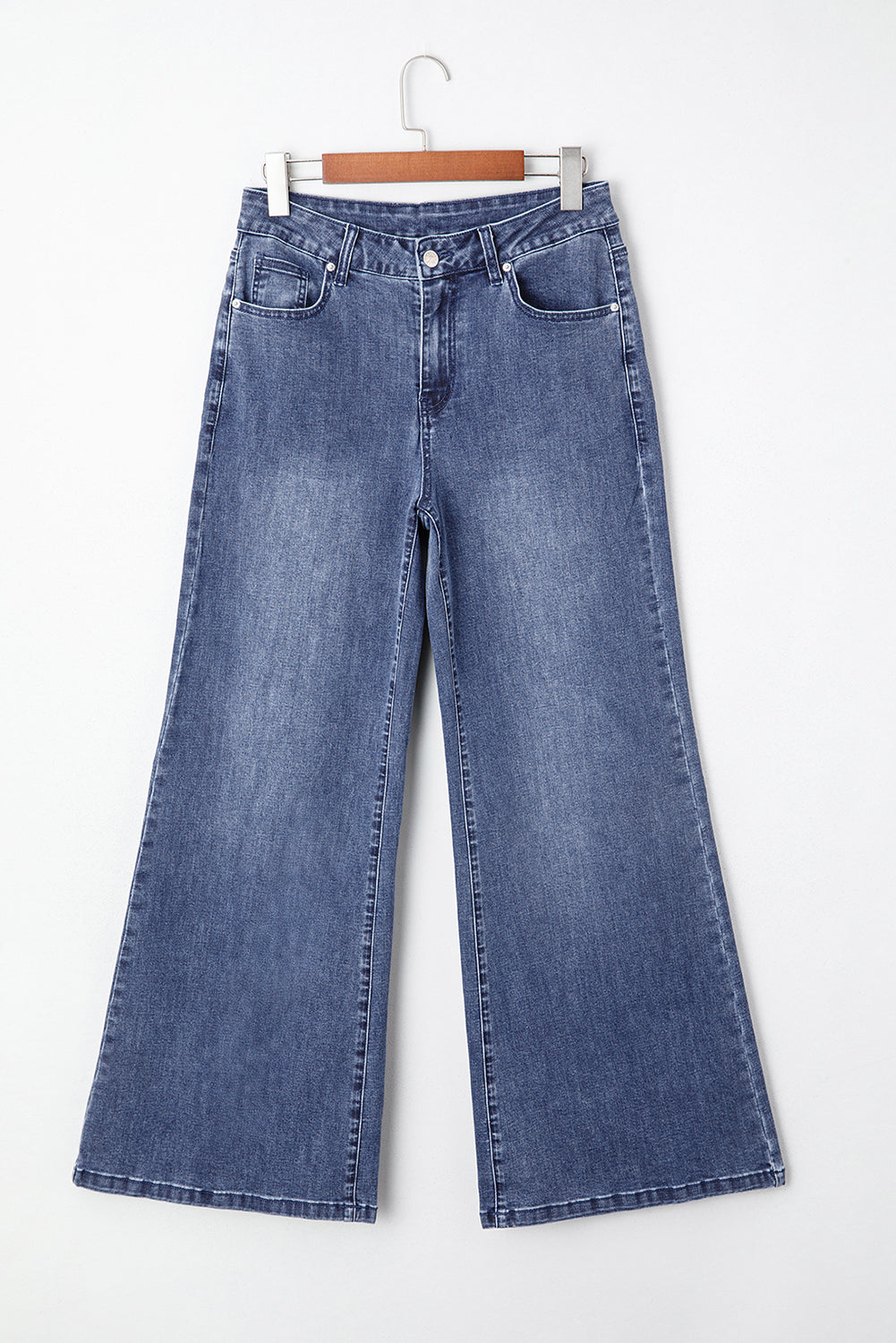‘Sara’ High Waist Bell Bottom Jeans