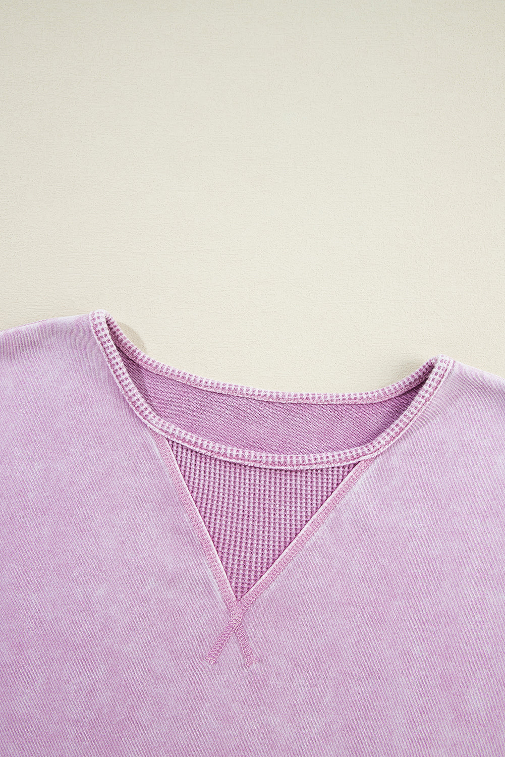 Orchid Mineral Wash Pullover Sweatshirt