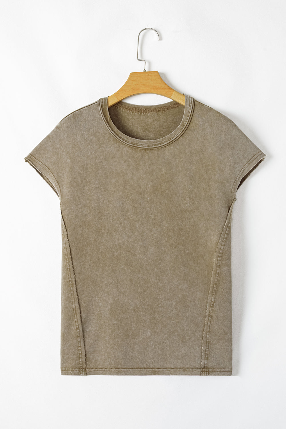 Sage Green Vintage Washed Oversized T Shirt