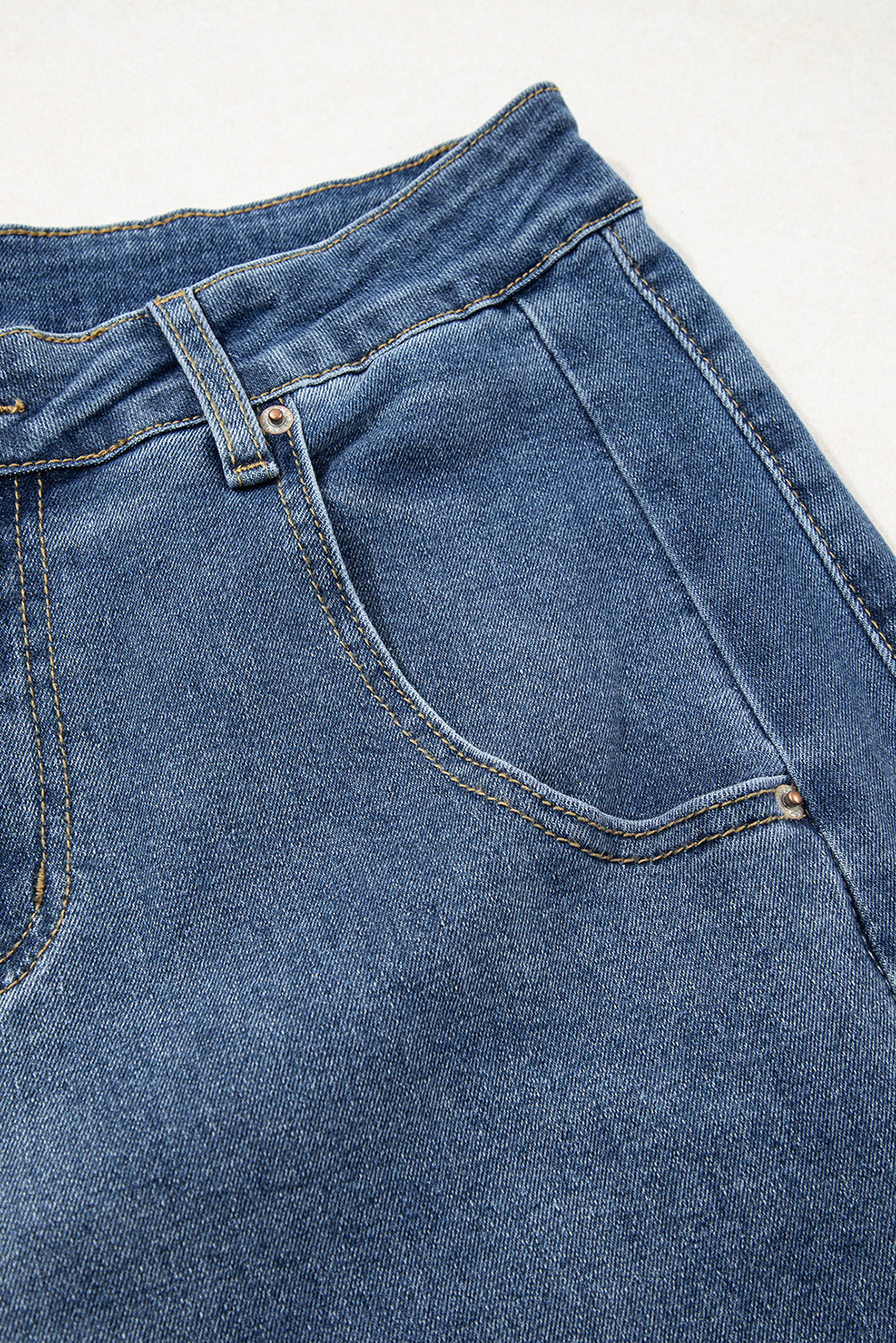Raw Hem Barrel Leg Loose Jeans