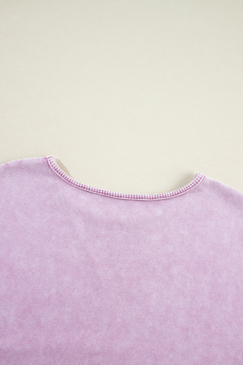 Orchid Mineral Wash Pullover Sweatshirt
