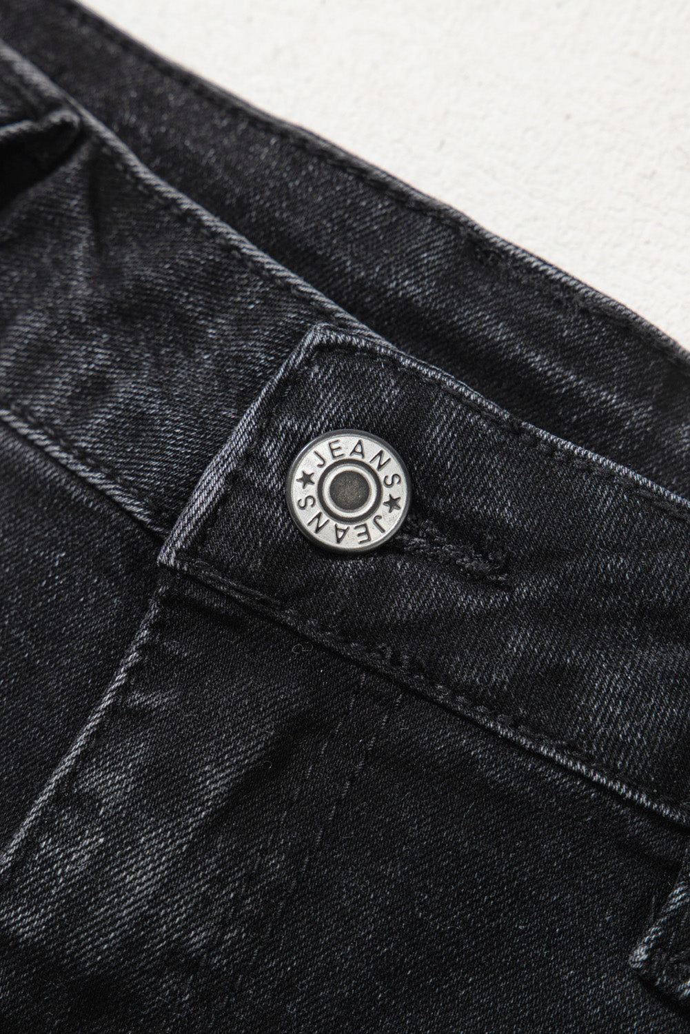 Black Wide Leg High Waist Jeans