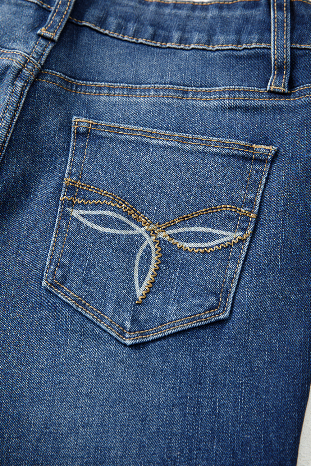 ‘Jennifer’ Stitch Pocket Bootcut Jeans