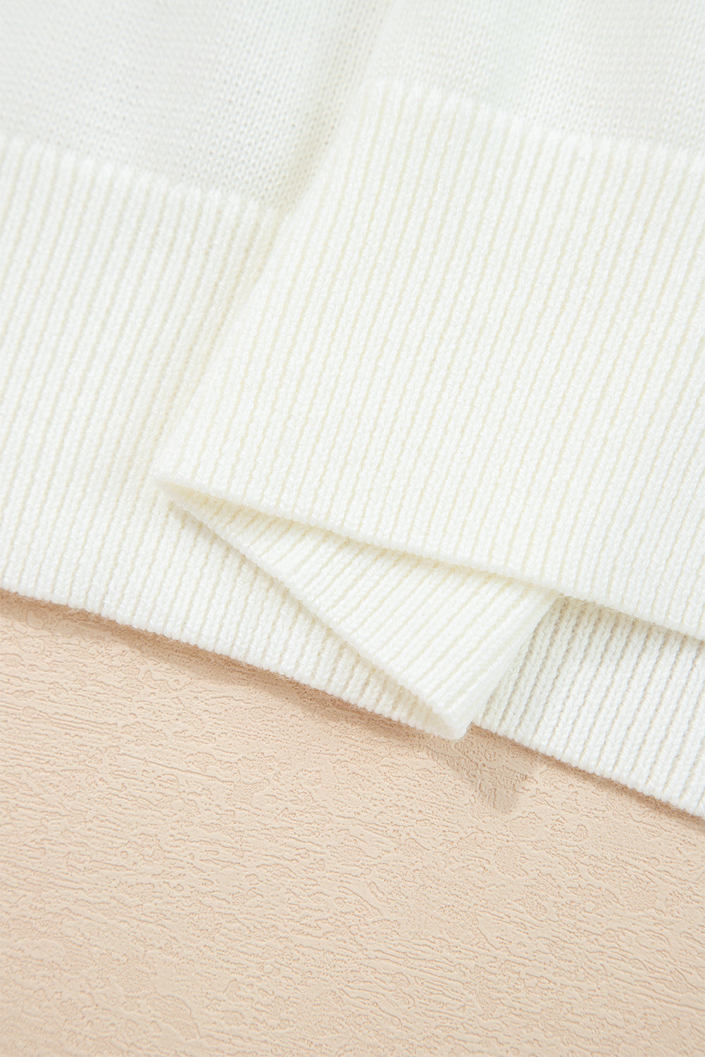 White & Blue Sequined ‘GAME DAY’ Sweater