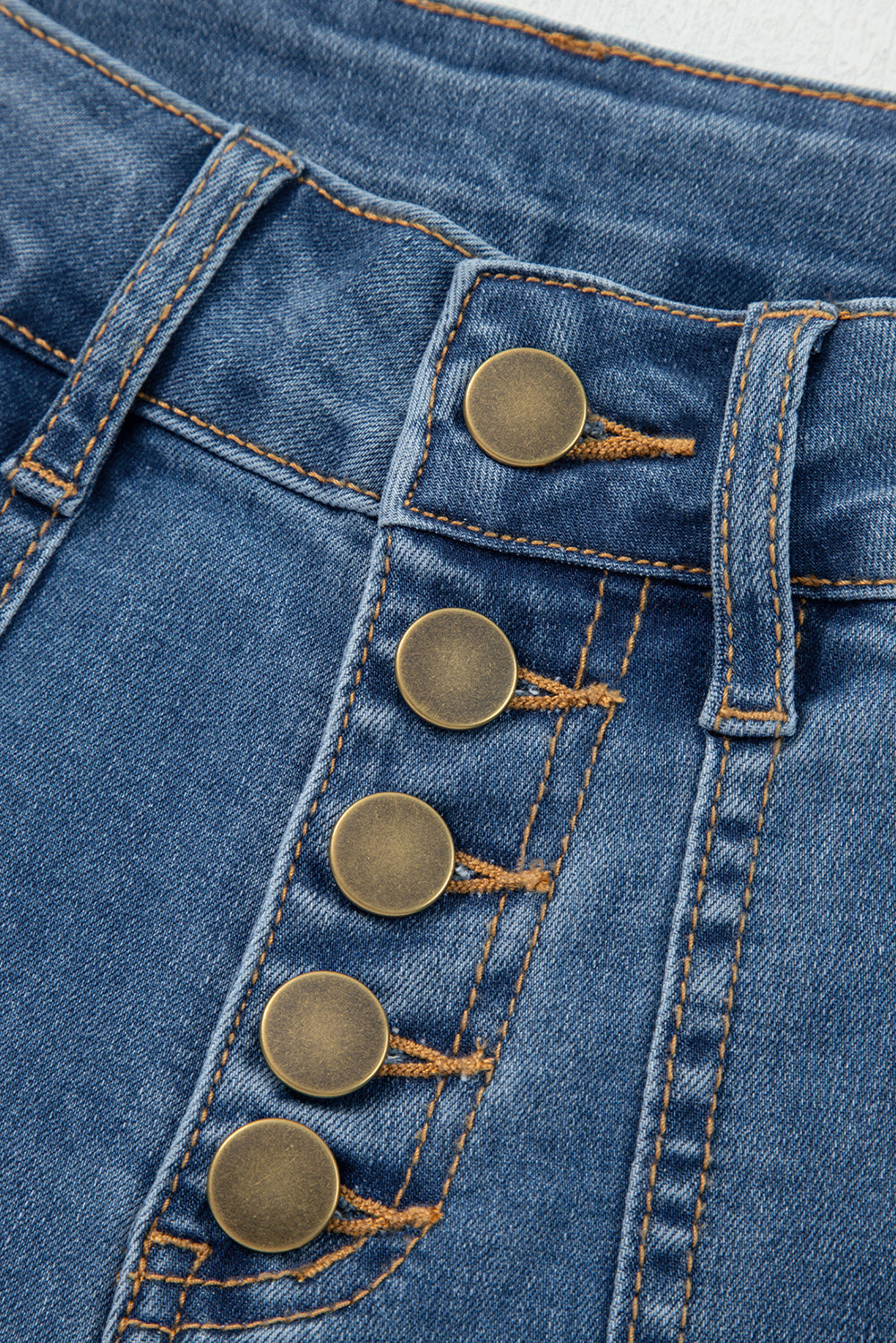 ‘Andrea’ Bareback High Waist Wide Leg Jeans